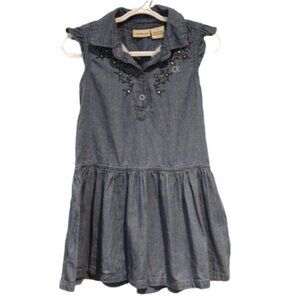2/$20 🏷 Calvin Klein Denim Dress Size 5